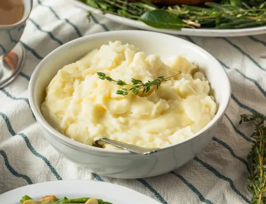 garlic mashed potatos